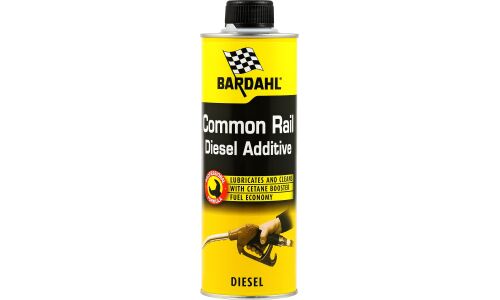 Очищающая присадка в топливо Bardahl Common Rail Diesel Additive, для дизельных двигателей, повышает мощность и приемистость двигателя, бутылка 500мл, арт. 1072