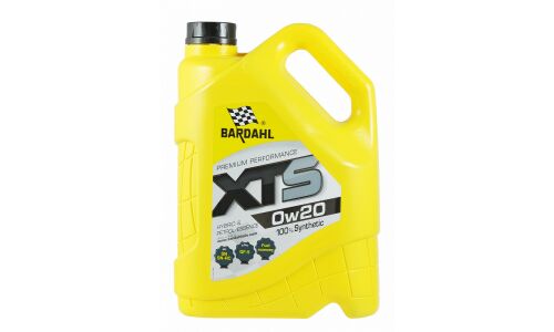 Масло моторное Bardahl XTS 0w20 синтетическое, API SN RC, ILSAC GF-5, универсальное, 5л, арт. 36333