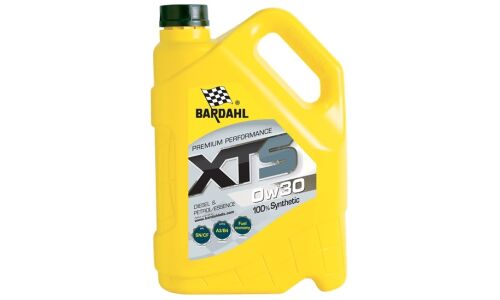 Масло моторное Bardahl XTS 0w30, синтетическое, API SN/CF, ACEA A3/B4, универсальное, 5л, арт. 36133