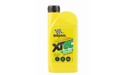 Масло моторное Bardahl XTEC 0w30, синтетическое, ACEA C2, универсальное, 1л, арт. 36521