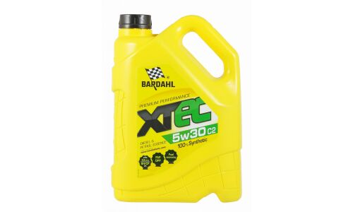 Масло моторное Bardahl XTEC 5w30, синтетическое, API SN/CF, ACEA C2, универсальное, 5л, арт. 36533