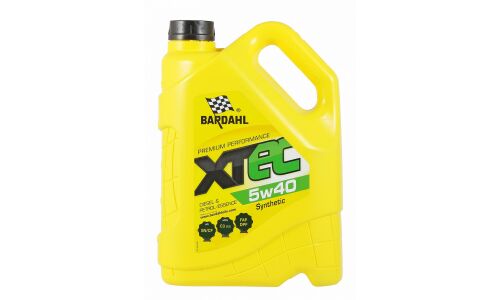 Масло моторное Bardahl XTEC 5w40 синтетическое, API SN/CF, ACEA C2/C3, универсальное, 5л, арт. 36343