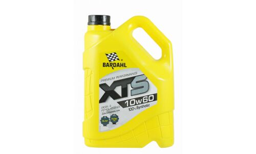 Масло моторное Bardahl XTS 10w60 синтетическое, API SN/CF, ACEA A3/B4, универсальное, 5л, арт. 36253