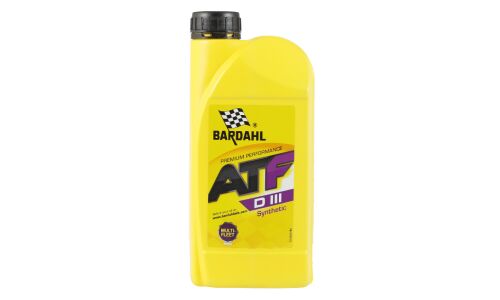 Масло трансмиссионное Bardahl ATF Dexron III синтетическое, 1л, арт. 36281