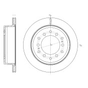 Диск тормозной G-brake, задний, арт. GR-21263