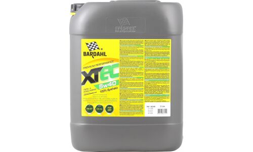 Масло моторное Bardahl XTEC 5w40 синтетическое, API SN/CF, ACEA C2/C3, универсальное, 20л, арт. 36348