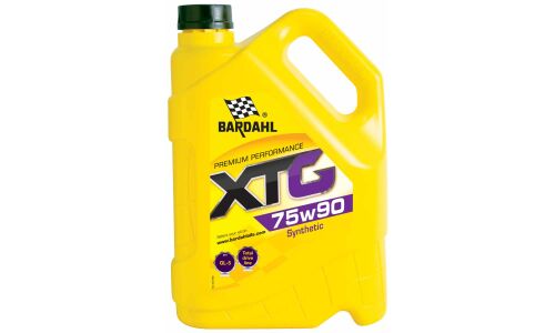 Масло трансмиссионное Bardahl XTG 75w90, синтетическое, API GL-5, для МКПП и дифференциалов, 5л, арт. 36383