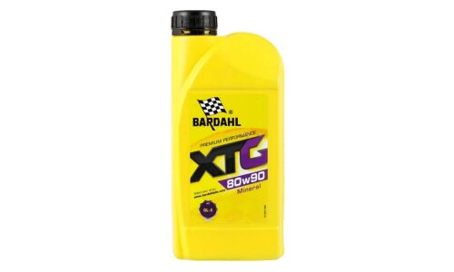 Масло трансмиссионное Bardahl XTG 80w90, минеральное, API GL-5, для МКПП, мостов и раздаточных коробок, 1л, арт. 36271