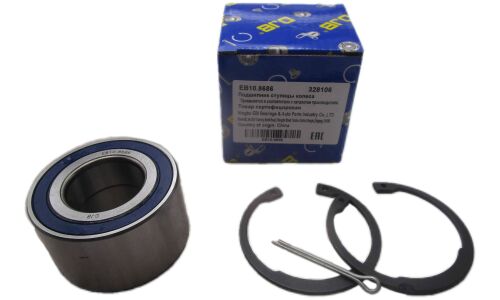 Подшипник ступицы колеса (комплект) | перед прав/лев DJB, арт. EB10.8686