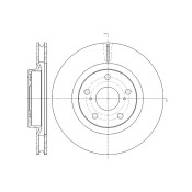 Диск тормозной | перед G-brake, арт. GR20537