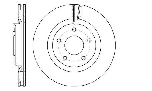 Диск тормозной G-brake, арт. GR20755
