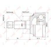 ШРУС LYNXauto, внешний, арт. CO-3878