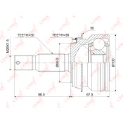 ШРУС LYNXauto, внешний, арт. CO-3894A
