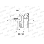 ШРУС INKO, внешний, арт. 301015A