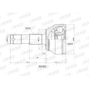 ШРУС INKO, внешний, арт. 305035