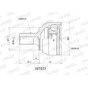 ШРУС INKO, внешний, арт. 307035