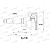ШРУС INKO, внешний, арт. 307048