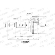 ШРУС INKO, внешний, арт. 309083A