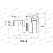 ШРУС INKO, внешний, арт. 310016