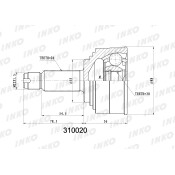 ШРУС INKO, внешний, арт. 310020