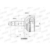 ШРУС INKO внешний, арт. 310068A