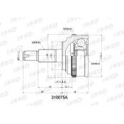 ШРУС INKO, внешний, арт. 310075A