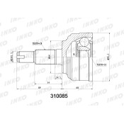 ШРУС INKO, внешний, арт. 310085