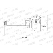 ШРУС INKO, внешний, арт. 313013