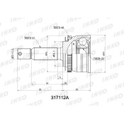 ШРУС INKO внешний, арт. 317112A