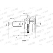 ШРУС INKO, внешний, арт. 319014A
