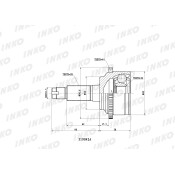 ШРУС INKO внешний, арт. 319042A