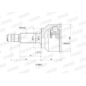 ШРУС INKO внешний, арт. 319051