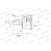 ШРУС INKO, внешний, арт. 319111