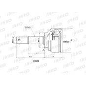 ШРУС INKO, внешний, арт. 320098