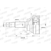 ШРУС INKO, внешний, арт. 320109