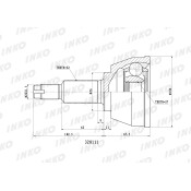 ШРУС INKO, внешний, арт. 320111