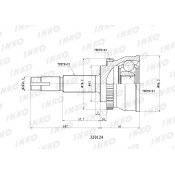 ШРУС INKO, внешний, арт. 320124