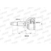 ШРУС INKO, внешний, арт. 320138