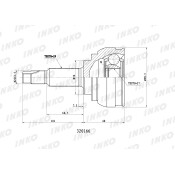 ШРУС INKO, внешний, арт. 320166
