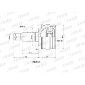ШРУС INKO, внешний, арт. 327013
