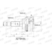 ШРУС INKO, внешний, арт. 327044A