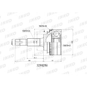 ШРУС INKO, внешний, арт. 329029A