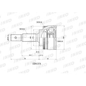 ШРУС INKO внешний, арт. 329137A