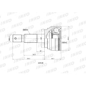 ШРУС INKO, внешний, арт. 329148