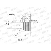 ШРУС INKO, внешний, арт. 331052