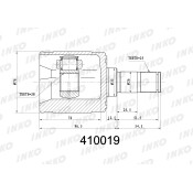 ШРУС INKO, внутренний, арт. 410019