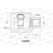 ШРУС INKO, внутренний, арт. 410048
