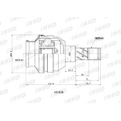 ШРУС INKO внутренний, арт. 421038