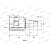 ШРУС INKO, внутренний, арт. 429009