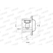 ШРУС INKO, внутренний, арт. 431067